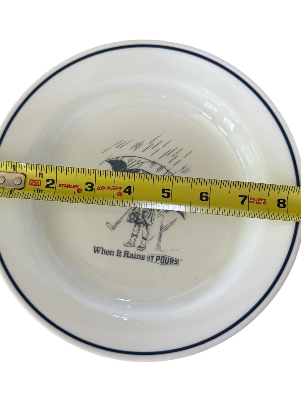 Vintage Morton Salt Umbrella Girl Bowl Plates Set of 4 - Picture 6 of 6